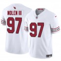 Arizona Cardinals #97 Walter Nolen III White 2025 Draft F.U.S.E. Vapor Untouchable Limited Stitched Jersey
