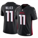 Atlanta Falcons #11 Jalon Walker Black 2025 Draft F.U.S.E. Vapor Untouchable Limited Stitched Jersey