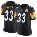 Pittsburgh Steelers #33 Jack Sawyer Black 2025 Draft F.U.S.E. Vapor Limited Stitched Jersey