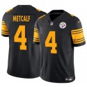 Pittsburgh Steelers #4 DK Metcalf Black 2025 F.U.S.E. Color Rush Vapor Untouchable Limited Stitched Jersey