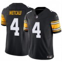 Pittsburgh Steelers #4 DK Metcalf Black 2025 F.U.S.E. Vapor Untouchable Limited Stitched Jersey