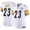 Pittsburgh Steelers #23 Darius Slay Jr. White 2025 F.U.S.E. Vapor Untouchable Limited Stitched Jersey