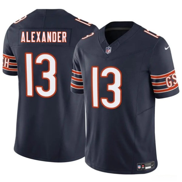 Chicago Bears #13 Maurice Alexander Navy 2025 F.U.S.E. Vapor Untouchable Limited Stitched Jersey