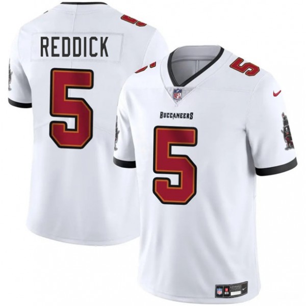 Tampa Bay Buccaneers #5 Haason Reddick White 2025 Vapor Limited Stitched Jersey