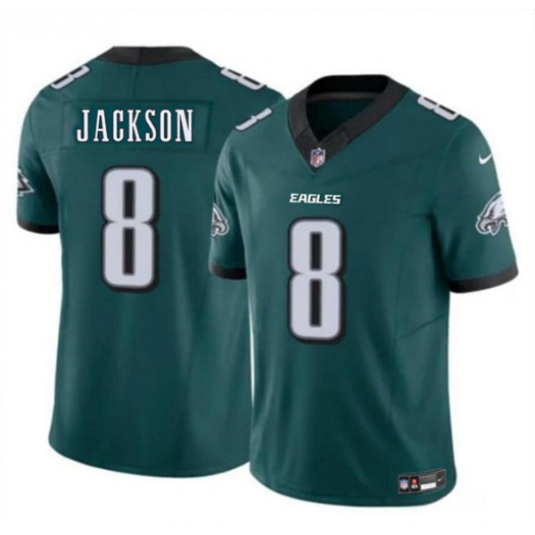 Philadelphia Eagles #8 Adoree' Jackson Green 2024 New F.U.S.E. Vapor Untouchable Limited Stitched Jersey