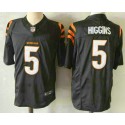 Cincinnati Bengals #5 Tee Higgins Limited Black FUSE Vapor Jersey