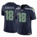 Seattle Seahawks #18 Elijah Arroyo Navy 2025 Draft F.U.S.E. Vapor Limited Stitched Jersey