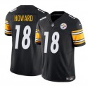 Pittsburgh Steelers #18 Will Howard Black 2025 Draft F.U.S.E. Vapor Limited Stitched Jersey
