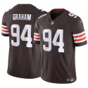 Cleveland Browns #94 Mason Graham 2025 Draft F.U.S.E. Vapor Limited Stitched Jersey