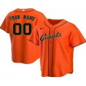 San Francisco Giants Customized Orange Cool Base Jersey
