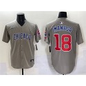 Chicago Cubs #18 Shōta Imanaga Gray Limited Stitched Jersey