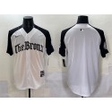 New York Yankees Blank White Black 'Gothic Legacy Edition' Vapor Premier Limited Stitched Jersey