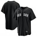 Boston Red Sox Blank Black Lights Out Limited Stitched Jersey