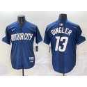 Detroit Tigers #13 Dillon Dingler 2024 Navy City Connect Cool Base Limited Stitched Jersey