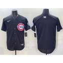 Chicago Cubs Blank Black Limited Stitched Jersey