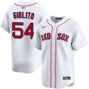 Boston Red Sox #54 Lucas Giolito White 2024 Home Limited Stitched Jersey