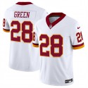 Washington Commanders #28 Darrell Green White 2025 F.U.S.E. Throwback Vapor Limited Stitched Jersey