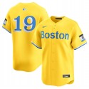 Boston Red Sox #19 Roman Anthony Gold City Connect Stitched Jersey