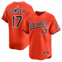 Baltimore Orioles #17 Colton Cowser Orange 2025 2nd Alternate Limited Stitched Jersey