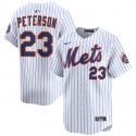 New York Mets #23 David Peterson White 2025 Home Limited Stitched Jersey