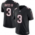 Atlanta Falcons #3 Jessie Bates lll Black 2025 Draft F.U.S.E. Vapor Untouchable Limited Stitched Jersey