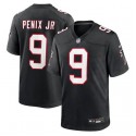 Atlanta Falcons #9 Michael Penix Jr. Black Alternate Stitched Game Jersey