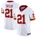 Washington Commanders #21 Sean Taylor White 2025 F.U.S.E. Throwback Vapor Limited Football Stitched Jersey