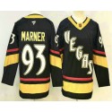 Vegas Golden Knights #93 Mitch Marner Black Reverse Retro Authentic Jersey