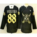 Tampa Bay Lightning #88 Andrei Vasilevskiy Black Pirate Themed Warmup Authentic Jersey