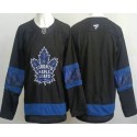 Toronto Maple Leafs Blank Black Alternate Authentic Jersey