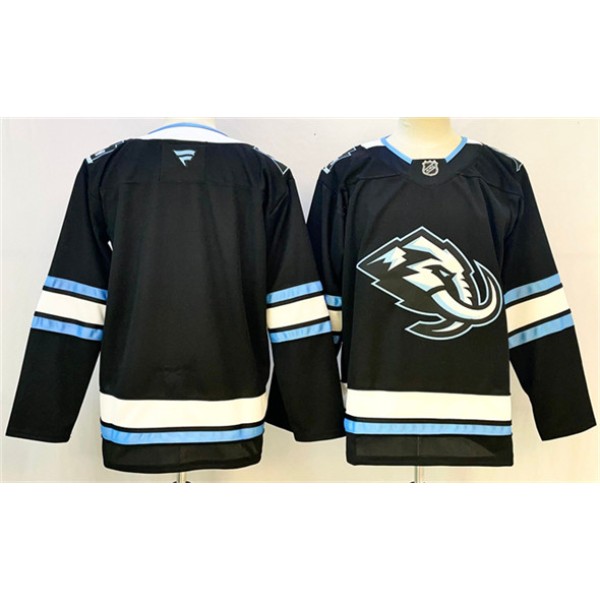 Utah Mammoth Blank Navy Stitched Jersey