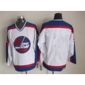 Winnipeg Jets Blank 1979-80 White CCM Vintage Throwback Jersey