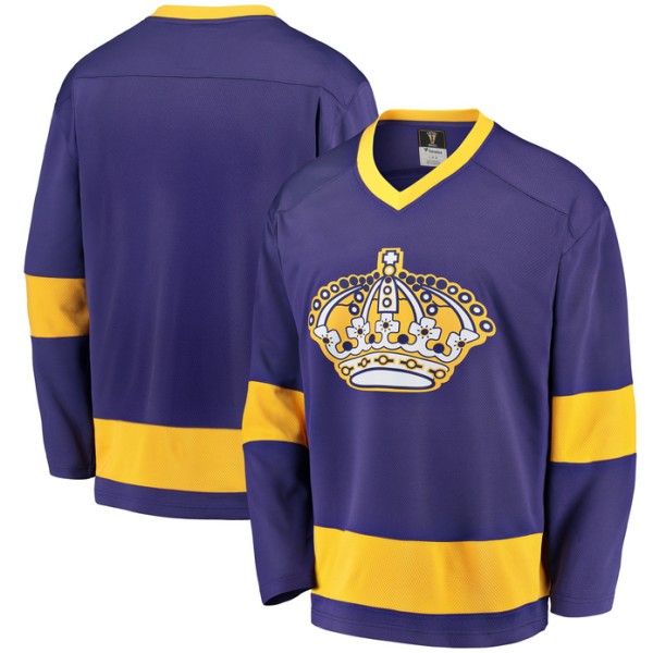 Los Angeles Kings Blank Purple Adidas Stitched Jersey