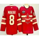 Canada #8 Cale Makar Red 2025 4 Nations Face Off Authentic Jersey