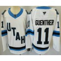 Utah Club #11 Dylan Guenther White 2024 Stitched Jersey