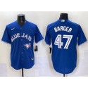 Toronto Blue Jays #47 Addison Barger Royal Cool Base Stitched Jersey