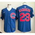 Chicago Cubs #23 Ryne Sandberg Royal Limited Stitched Jersey