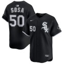 Chicago White Sox #50 Lenyn Sosa Black 2025 Alternate Limited Stitched Jersey