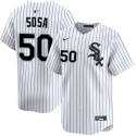 Chicago White Sox #50 Lenyn Sosa White 2025 Home Limited Stitched Jersey