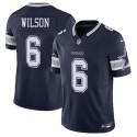 Dallas Cowboys #6 Donovan Wilson Navy 2025 F.U.S.E Vapor Untouchable Limited Football Stitched Jersey