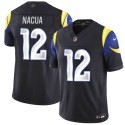 Los Angeles Rams #12 Puka Nacua Black 2025 F.U.S.E. “Rivalries” Vapor Limited Football Stitched Jersey