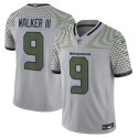 Seattle Seahawks #9 Kenneth Walker III Gray 2025 F.U.S.E. “Rivalries” Vapor Limited Football Stitched Jersey
