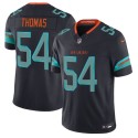 Miami Dolphins #54 Zach Thomas Black 2025 F.U.S.E. “Rivalries” Vapor Limited Football Stitched Jersey