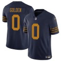 Green Bay Packers #0 Matthew Golden Navy The 1923 Classic Vapor F.U.S.E. Limited Football Stitched Jersey