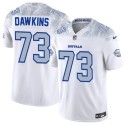 Buffalo Bills #73 Dion Dawkins White 2025 F.U.S.E. “Rivalries” Vapor Limited Football Stitched Jersey