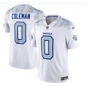 Buffalo Bills #0 Keon Coleman White 2025 F.U.S.E. “Rivalries” Vapor Limited Football Stitched Jersey