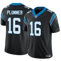 Carolina Panthers #16 Jack Plummer Black 2024 F.U.S.E. Vapor Limited Football Stitched Jersey