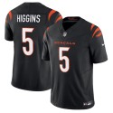 Cincinnati Bengals #5 Tee Higgins Black F.U.S.E. Vapor Untouchable Limited Football Stitched Jersey