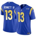 Los Angeles Rams #13 Stetson Bennett IV Blue 2024 F.U.S.E. Vapor Untouchable Football Stitched Jersey