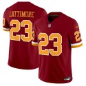 Washington Commanders #23 Marshon Lattimore Burgundy 2025 F.U.S.E. Throwback Limited Football Stitched Jersey